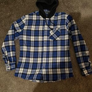 Flannel hoodies